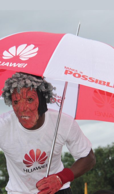 Huawei branded outdoor promotion run by Kijoh
