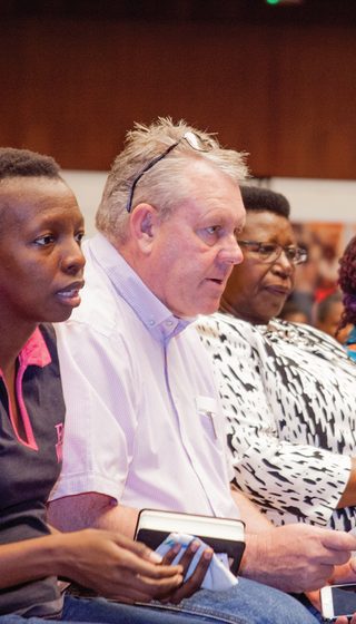 Guests at a corporate event produced by Kijoh